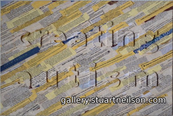 Stuart Neilson - 0b2 Creating Autism (paper collage)