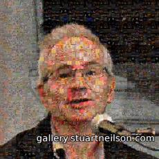 Stuart Neilson - 4c1 Self-portrait (photomosaic)
